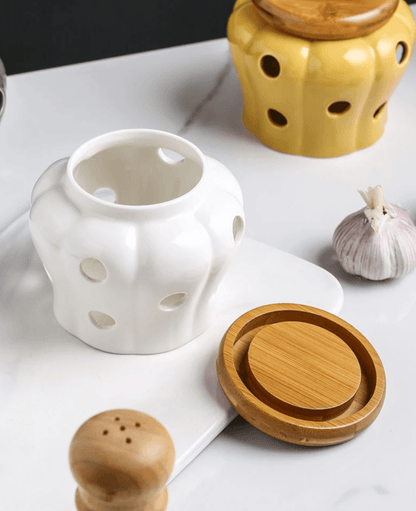 Ceramic Storage Jar - Vintage & Trendy