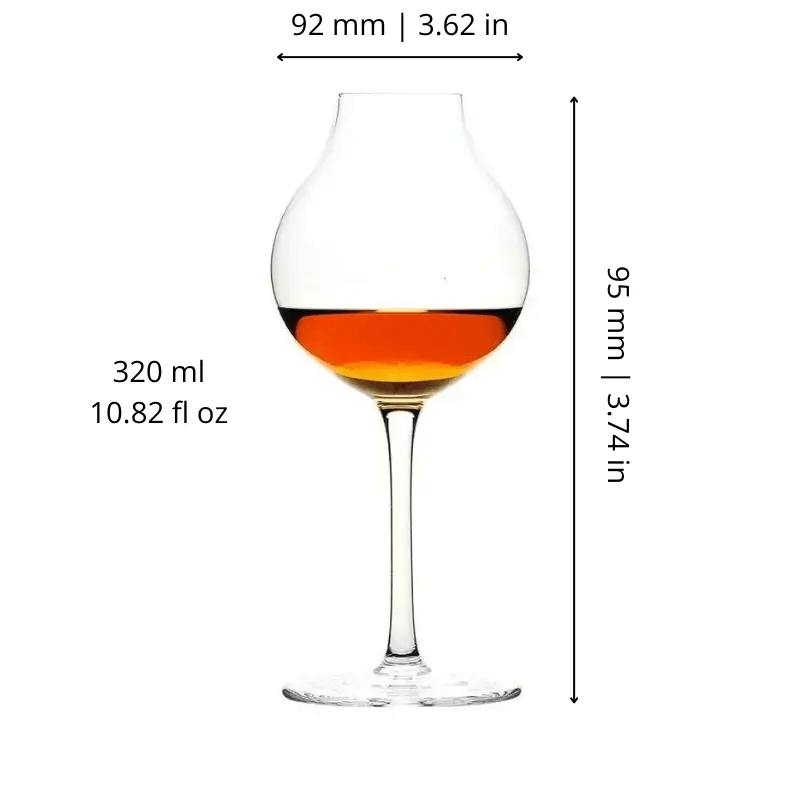 Japanese Professional Crystal Whiskey Tasting Bowl Glass - Limited Edition - Vintage & Trendy