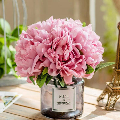 Big Peony Artificial Flowers Bouquet - Vintage & Trendy