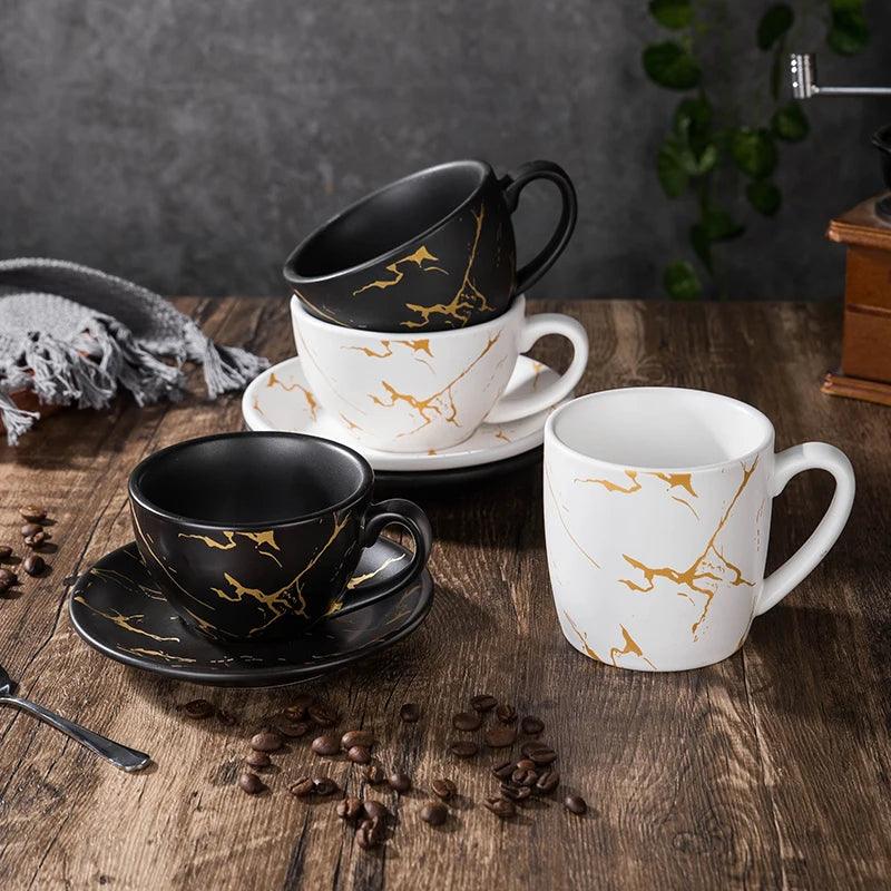 Ceramic Garland Coffee Cup - Vintage & Trendy