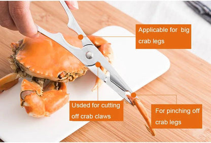 Portable Seafood Tool Set - Stainless Steel Prawn Peeler - Vintage & Trendy