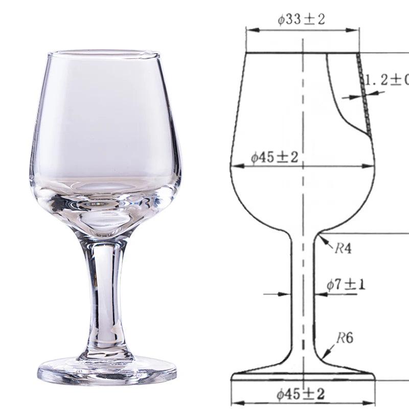 Crystal Tulip Goblet Shot Glass Set - Vintage & Trendy