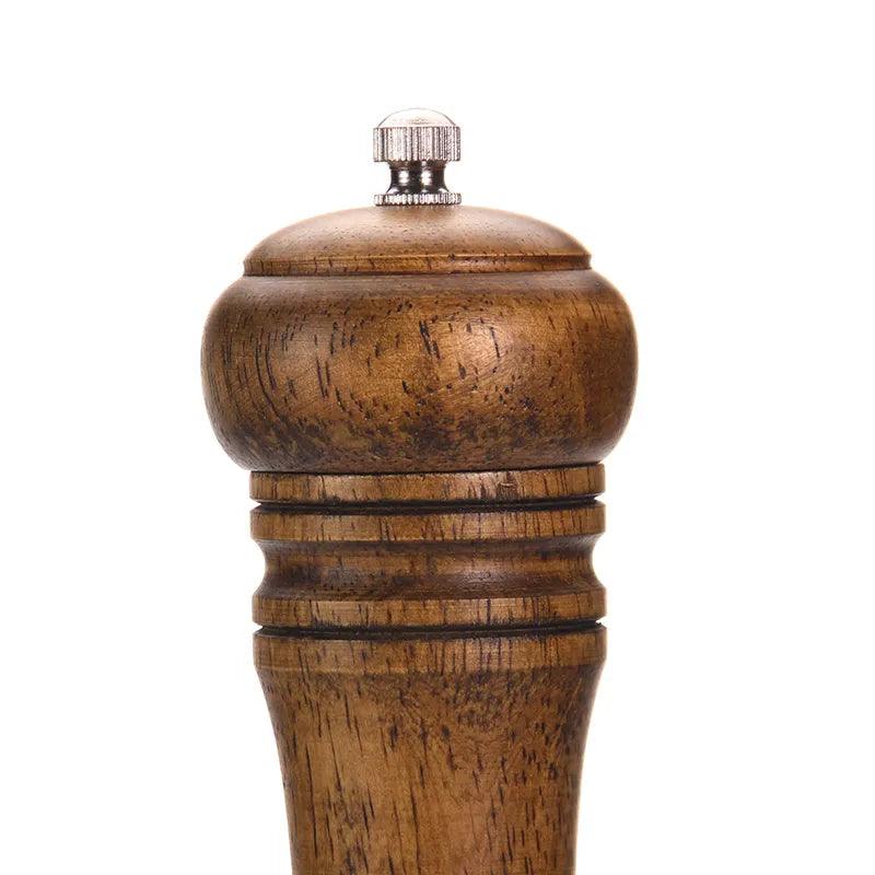 Wood Salt and Pepper Grinder with Adjustable Mills - Vintage & Trendy