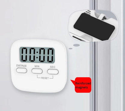 Digital Kitchen Timer with Countdown and Count-Up Function - Vintage & Trendy