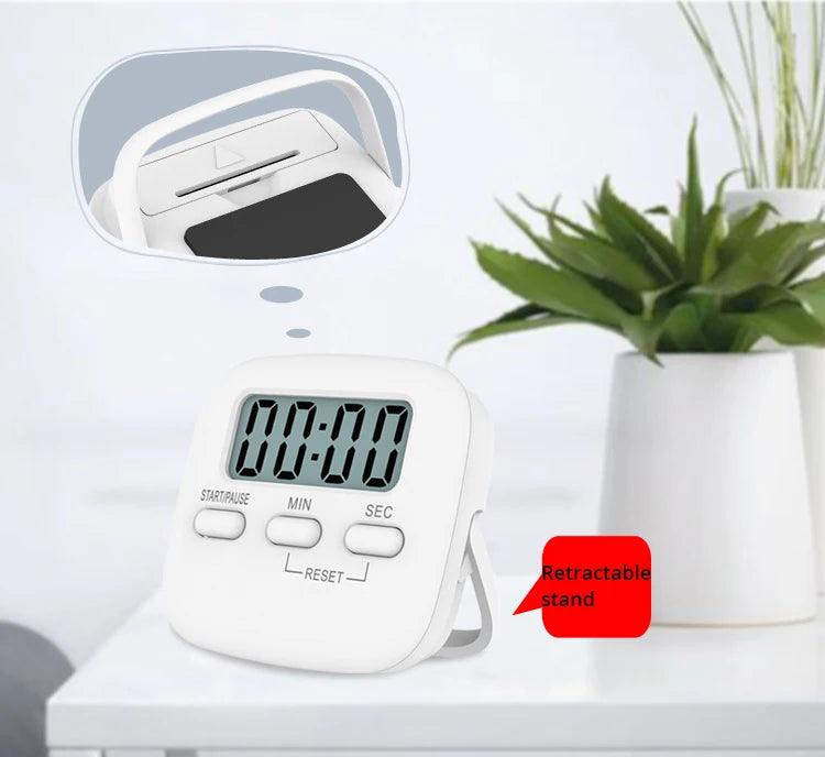 Digital Kitchen Timer with Countdown and Count-Up Function - Vintage & Trendy