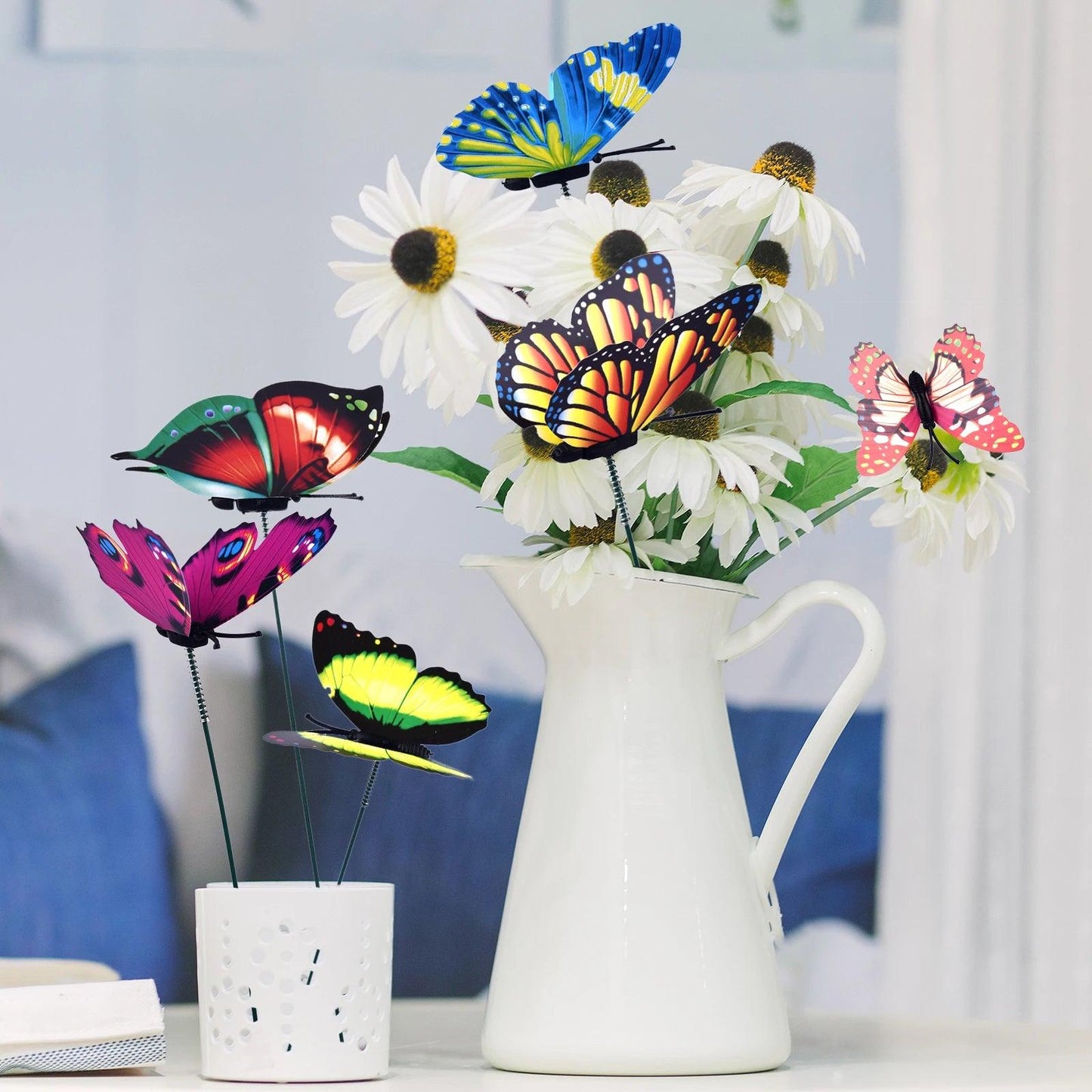 Whimsical Butterfly Garden Stakes Set - Vintage & Trendy