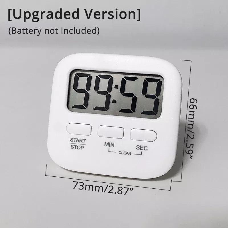 Digital Kitchen Timer with Countdown and Count-Up Function - Vintage & Trendy