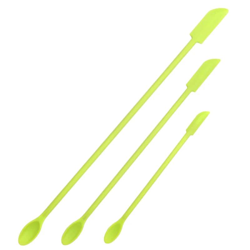 Mini Silicone Spatula Set - Multi-Purpose Kitchen and Makeup Utensils - Vintage & Trendy