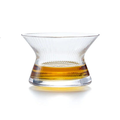 Edo Kiriko Spinning Whiskey Glass - Limited Edition HANYU - Vintage & Trendy