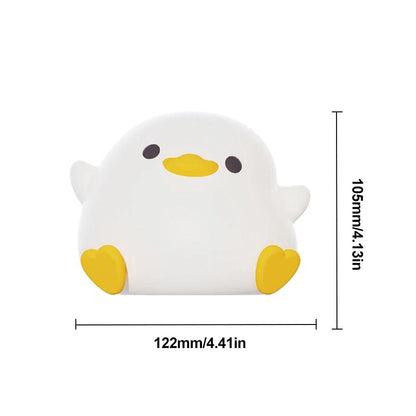 LED Cute Duck Night Light - Touch Sensor, USB Rechargeable - Vintage & Trendy