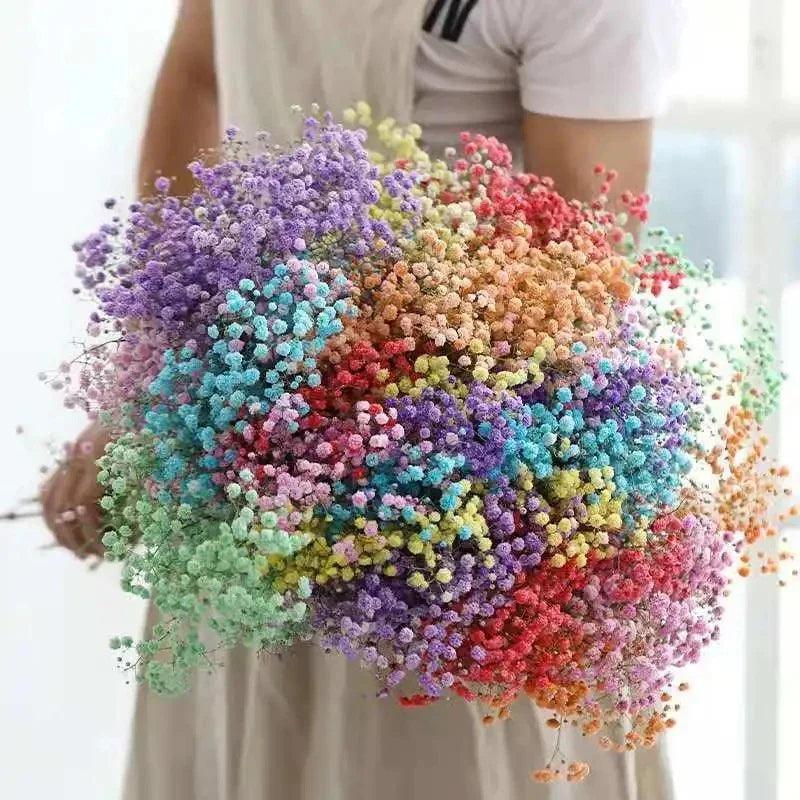 Natural Fluffy Dried Flower Pampas Grass Bouquet - Vintage & Trendy