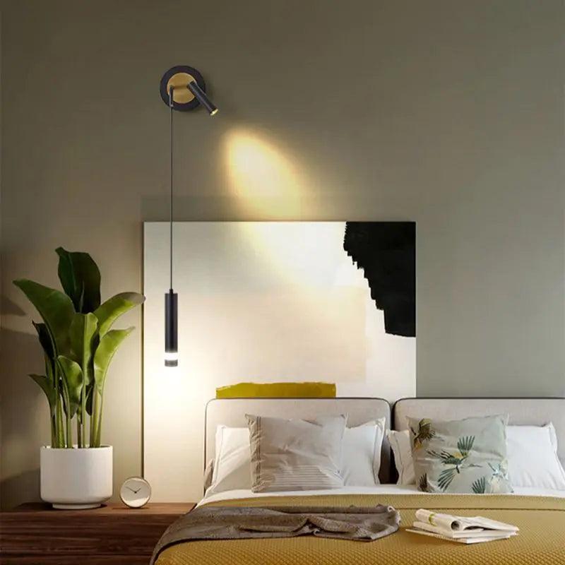 Adjustable Double Head LED Wall Lamp - Vintage & Trendy