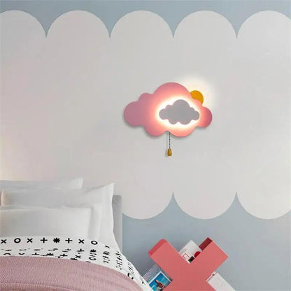 Cute Cloud and Star Design Wall Light - Vintage & Trendy