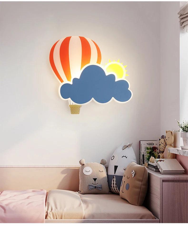 Cute Cloud and Star Design Wall Light - Vintage & Trendy