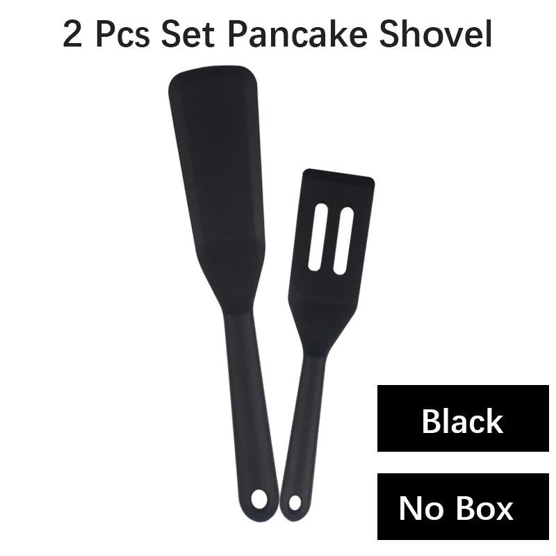 2 Pieces Silicone Brownie Serving Spatula Flexible Nonstick Serve Turner Cookie - Vintage & Trendy