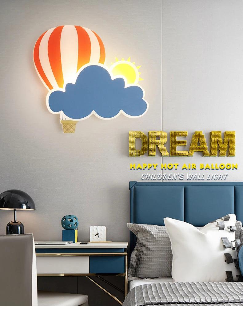 Cute Cloud and Star Design Wall Light - Vintage & Trendy