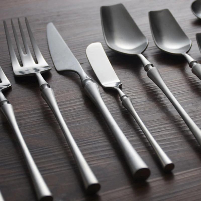 Olevo Vintage Stainless Steel Cutlery - Vintage & Trendy