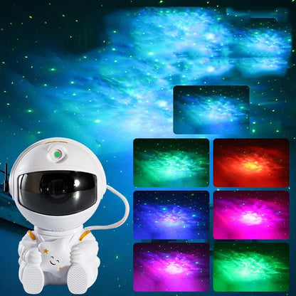 Galaxy Star Projection LED Night Light - Nebula Atmospheric Projector - Vintage & Trendy