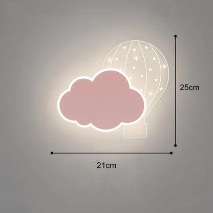 Cloud Balloon Kids' Wall Lamp - Vintage & Trendy