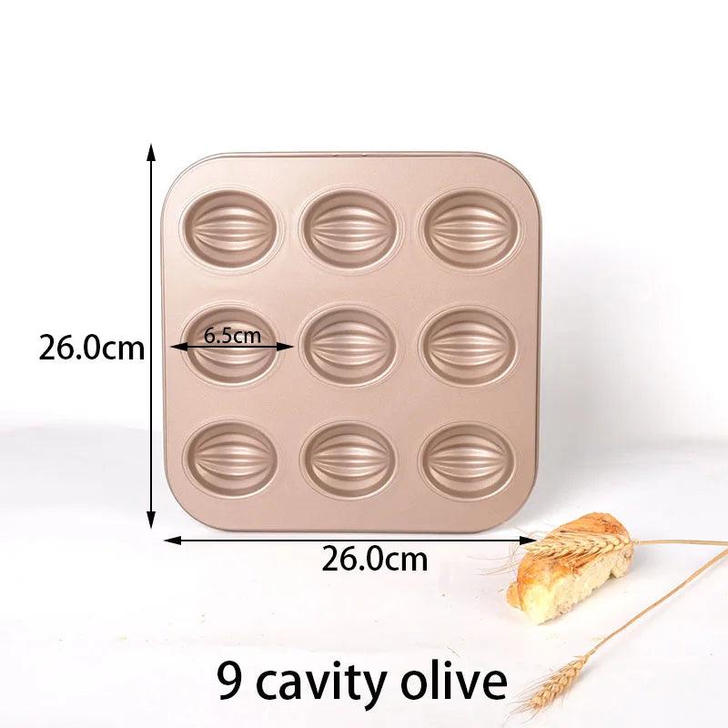 Nonstick 3D Olives Delight Cake Mould - Vintage & Trendy