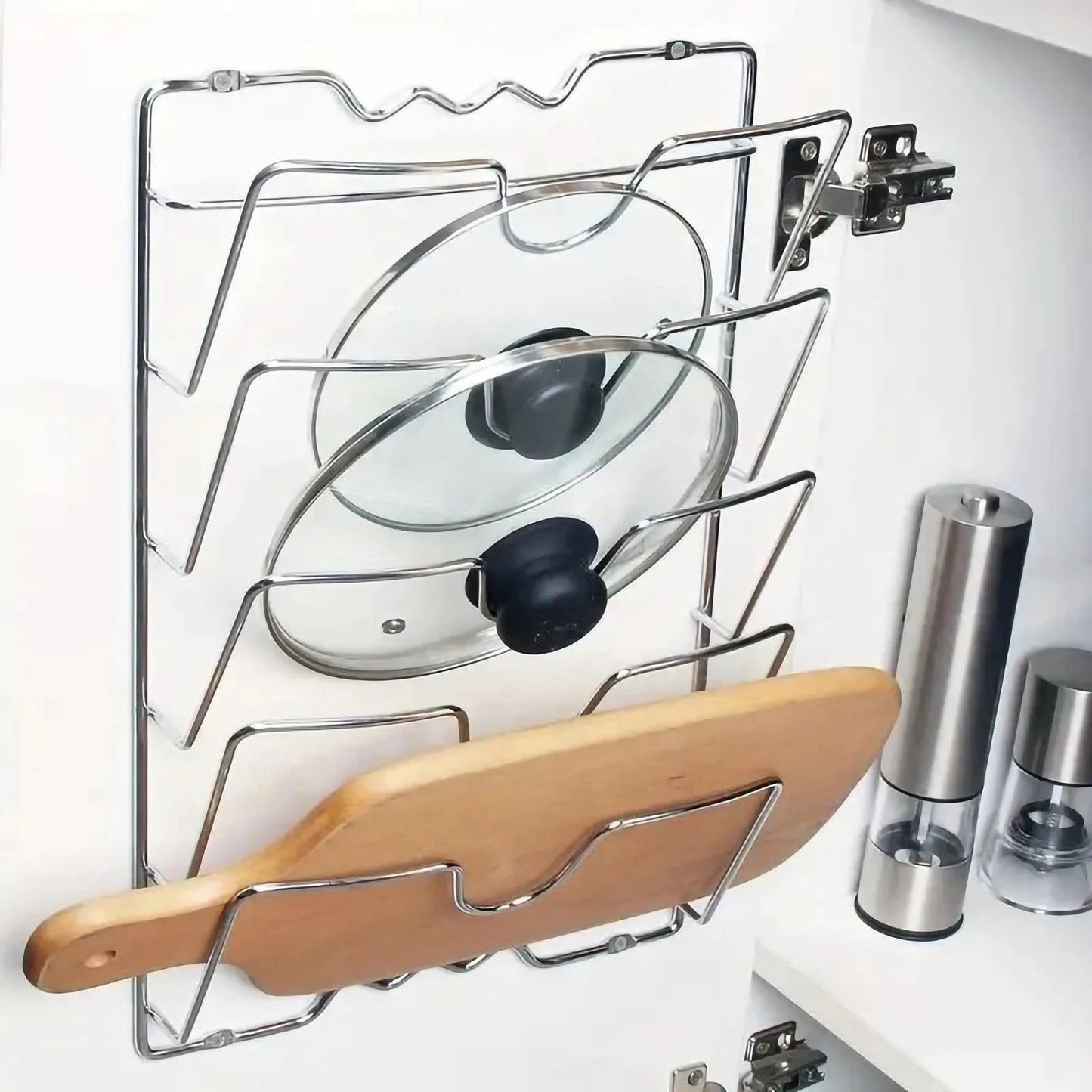 Kitchen Organizer Rack - Five-Layer Pot Lid Storage Rack - Vintage & Trendy