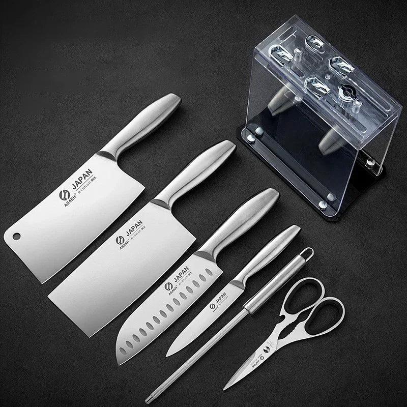 Elysian Harmony Professional Japanese Kitchen Chef Knife Set - Vintage & Trendy