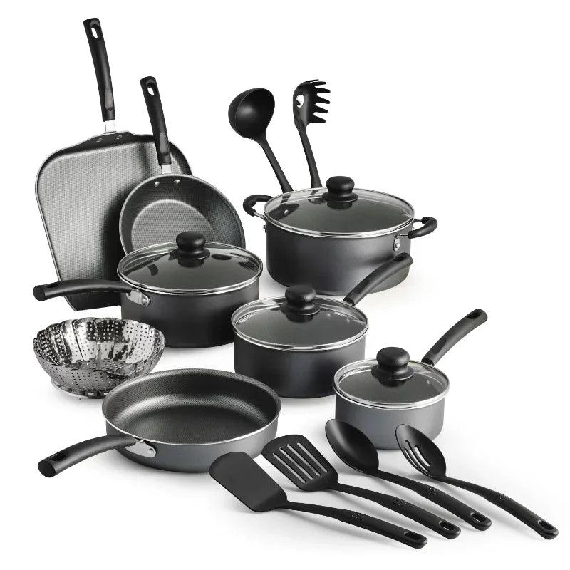 Tramontina PrimaWare 18-Piece Nonstick Cookware Set - Vintage & Trendy