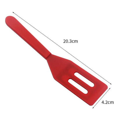 Kitchen Spatula Set with Silicone Oil Brush, Scraper, and Shovel - Vintage & Trendy