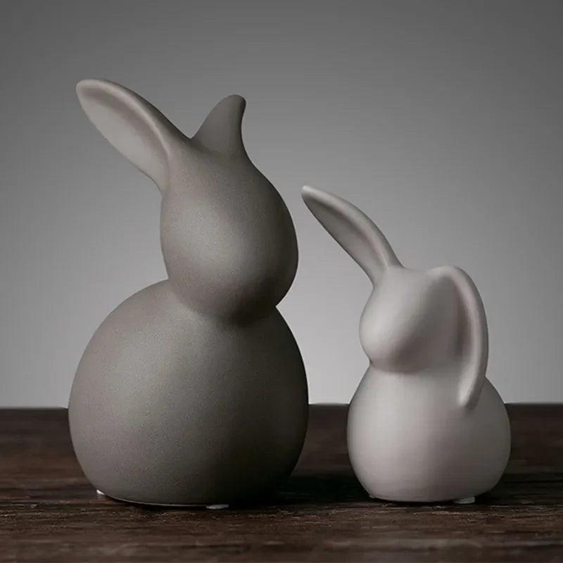 Ceramic Animals Ornaments - Vintage & Trendy