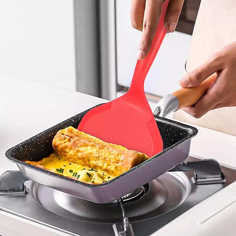 Silicone Wide Shovel - Multi-Functional Cooking Utensil - Vintage & Trendy