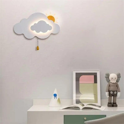 Cute Cloud and Star Design Wall Light - Vintage & Trendy