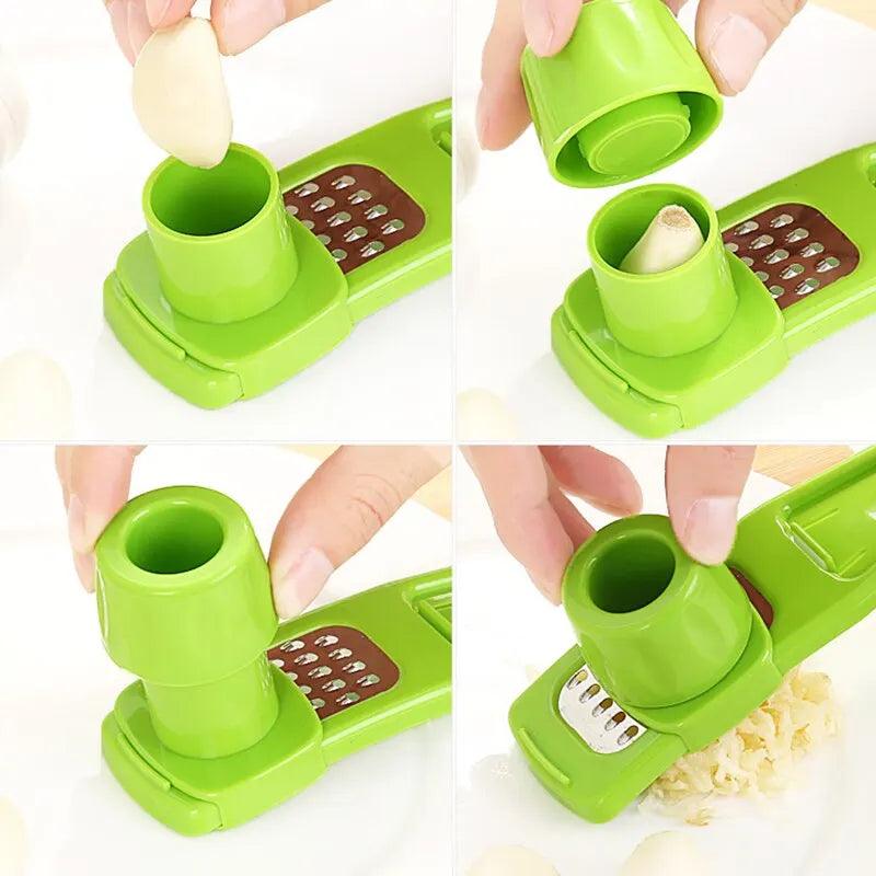 Mini Garlic Grinder - Eco-Friendly Kitchen Gadget - Vintage & Trendy