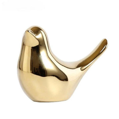 Gold Bird Figurine - Vintage & Trendy