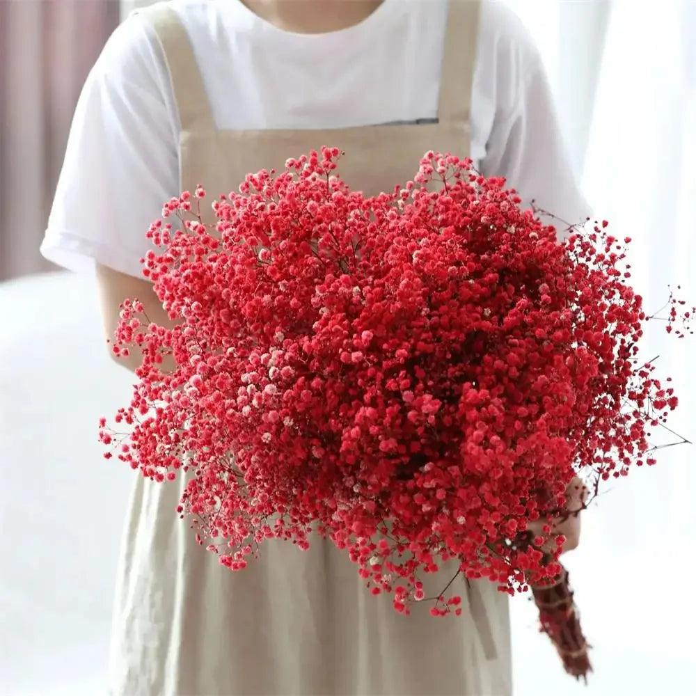 Natural Fluffy Dried Flower Pampas Grass Bouquet - Vintage & Trendy