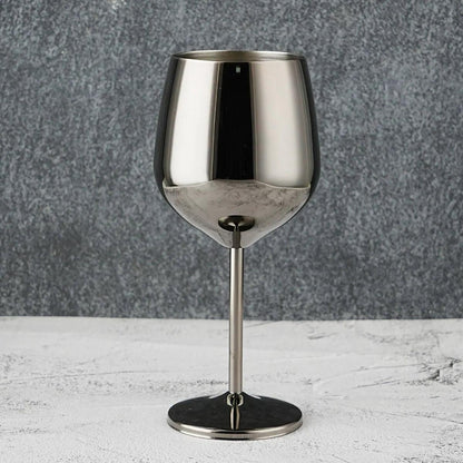 Unbreakable Stainless Steel Wine Glasses - Vintage & Trendy