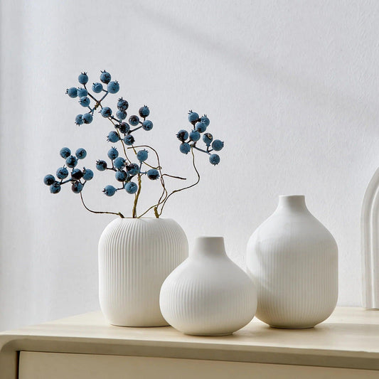 Nordic Ceramic Mini Vase Set - Vintage & Trendy