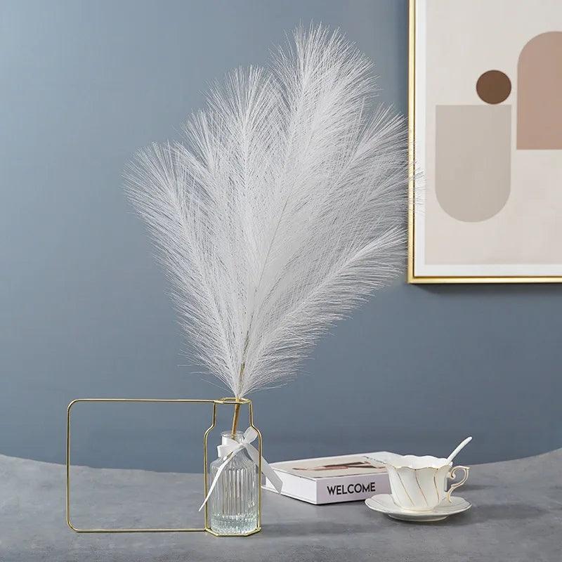 7-Fork Imitation Reed Pampas Grass - Vintage & Trendy