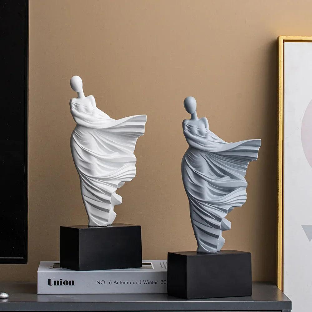 Contemporary People Figurines - Vintage & Trendy