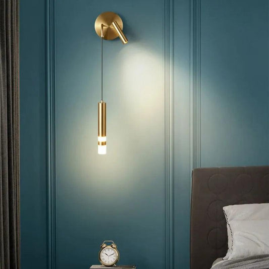 Adjustable Double Head LED Wall Lamp - Vintage & Trendy