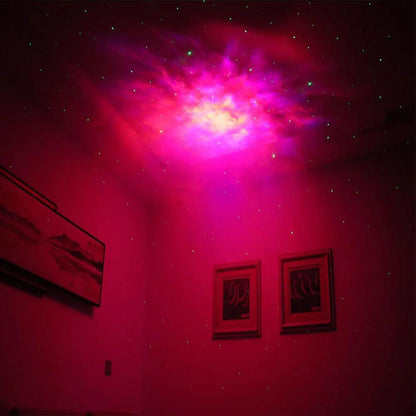 Galaxy Star Projection LED Night Light - Nebula Atmospheric Projector - Vintage & Trendy