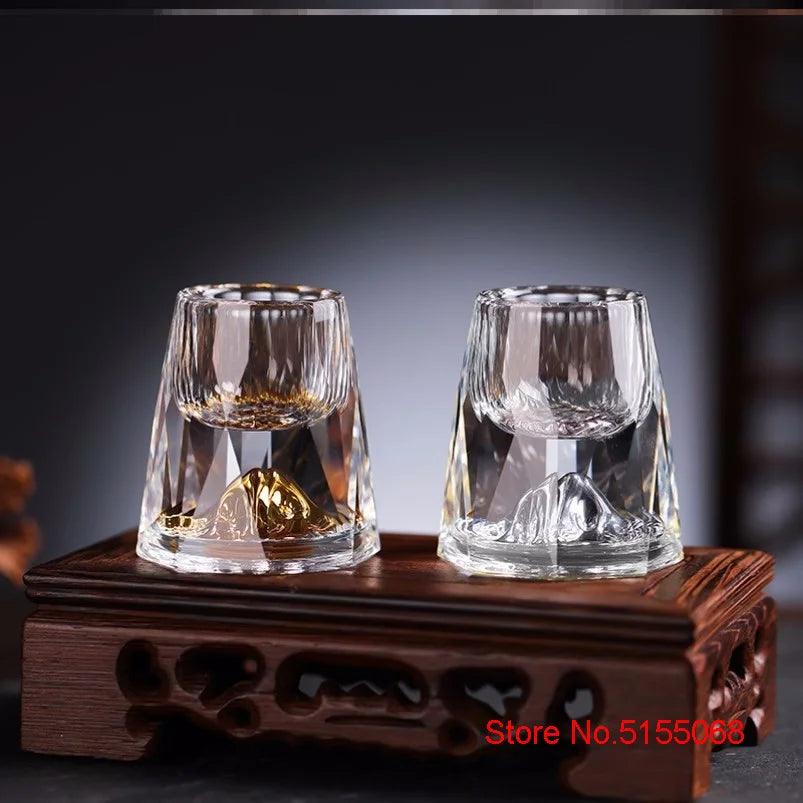 Diamond Cut Crystal Shot Glass Collection - Vintage & Trendy