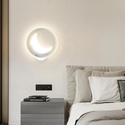 Contemporary Frosted Glass Wall Light - Vintage & Trendy