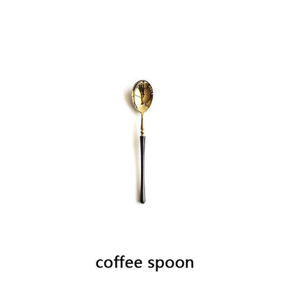 LuxeGold Stainless Steel Cutlery Set - Vintage & Trendy