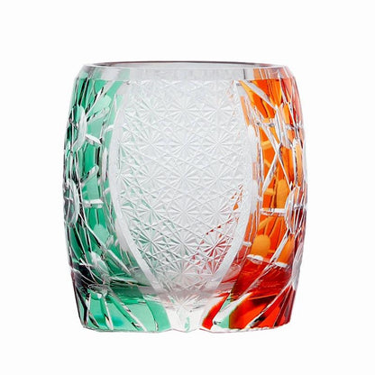 Kagami Planet Edo Kiriko Starlight Whisky Glasses - Vintage & Trendy