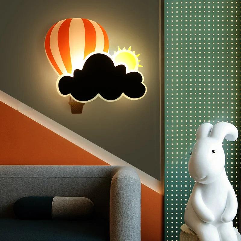 Cute Cloud and Star Design Wall Light - Vintage & Trendy