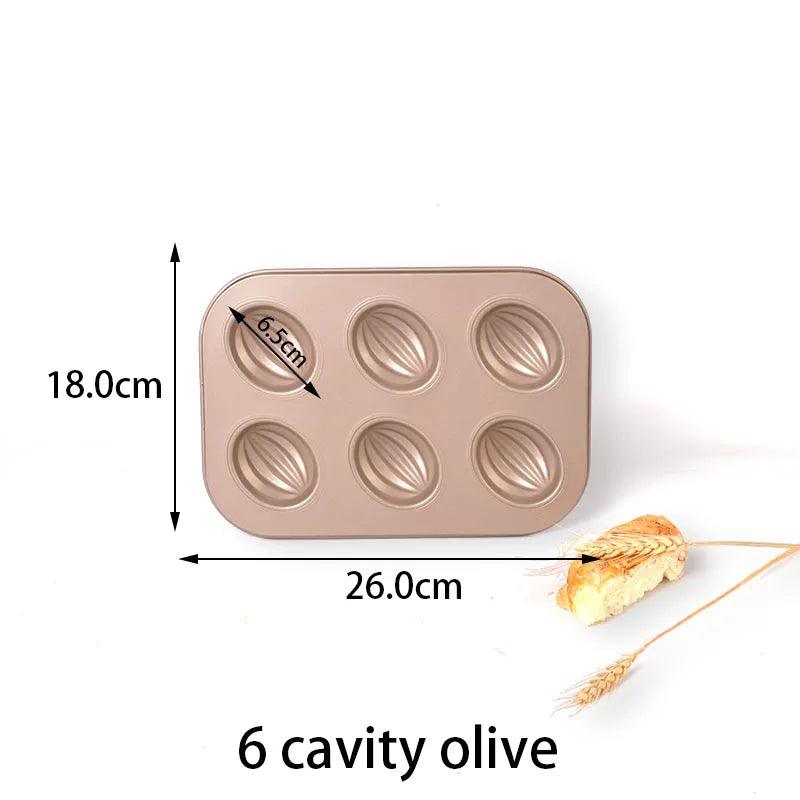 Nonstick 3D Olives Delight Cake Mould - Vintage & Trendy