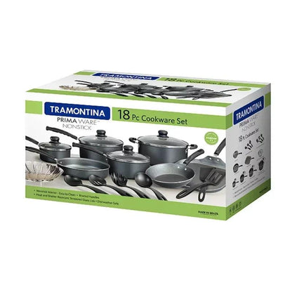 Tramontina PrimaWare 18-Piece Nonstick Cookware Set - Vintage & Trendy