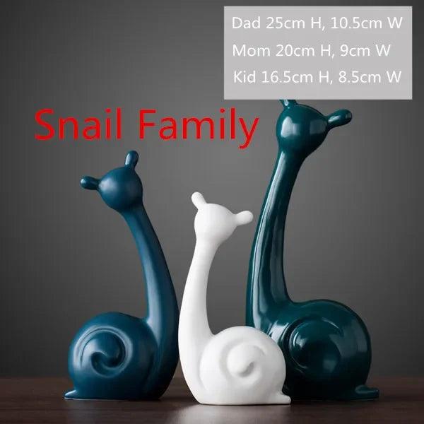 Ceramic Animals Ornaments - Vintage & Trendy