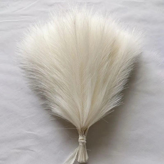 Artificial Pampas Grass Bouquet Set (10Pcs) - Vintage & Trendy