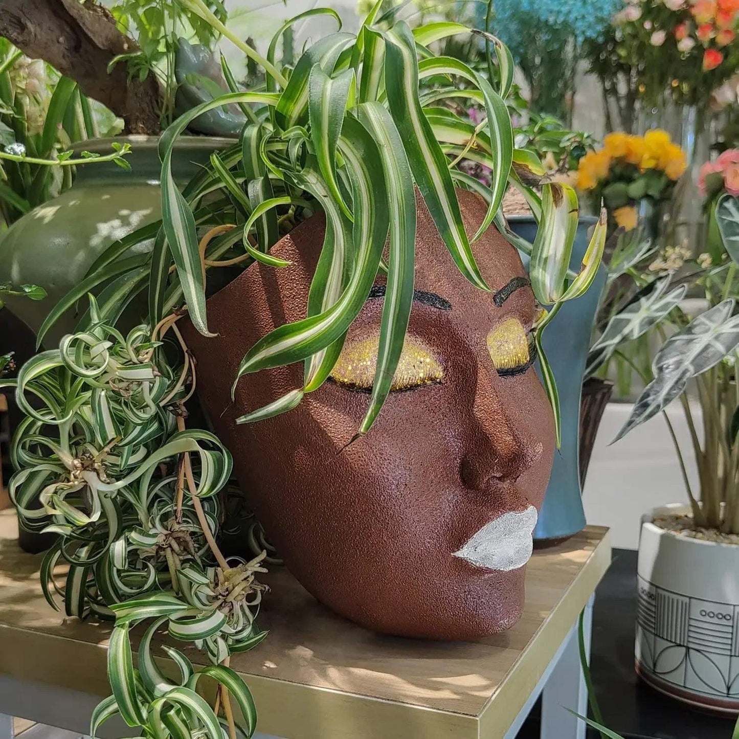 Artistic Face Wall Planter - Vintage & Trendy